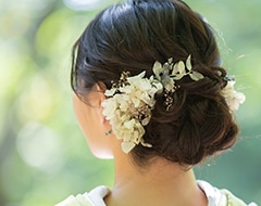 ヘアメイクの写真
